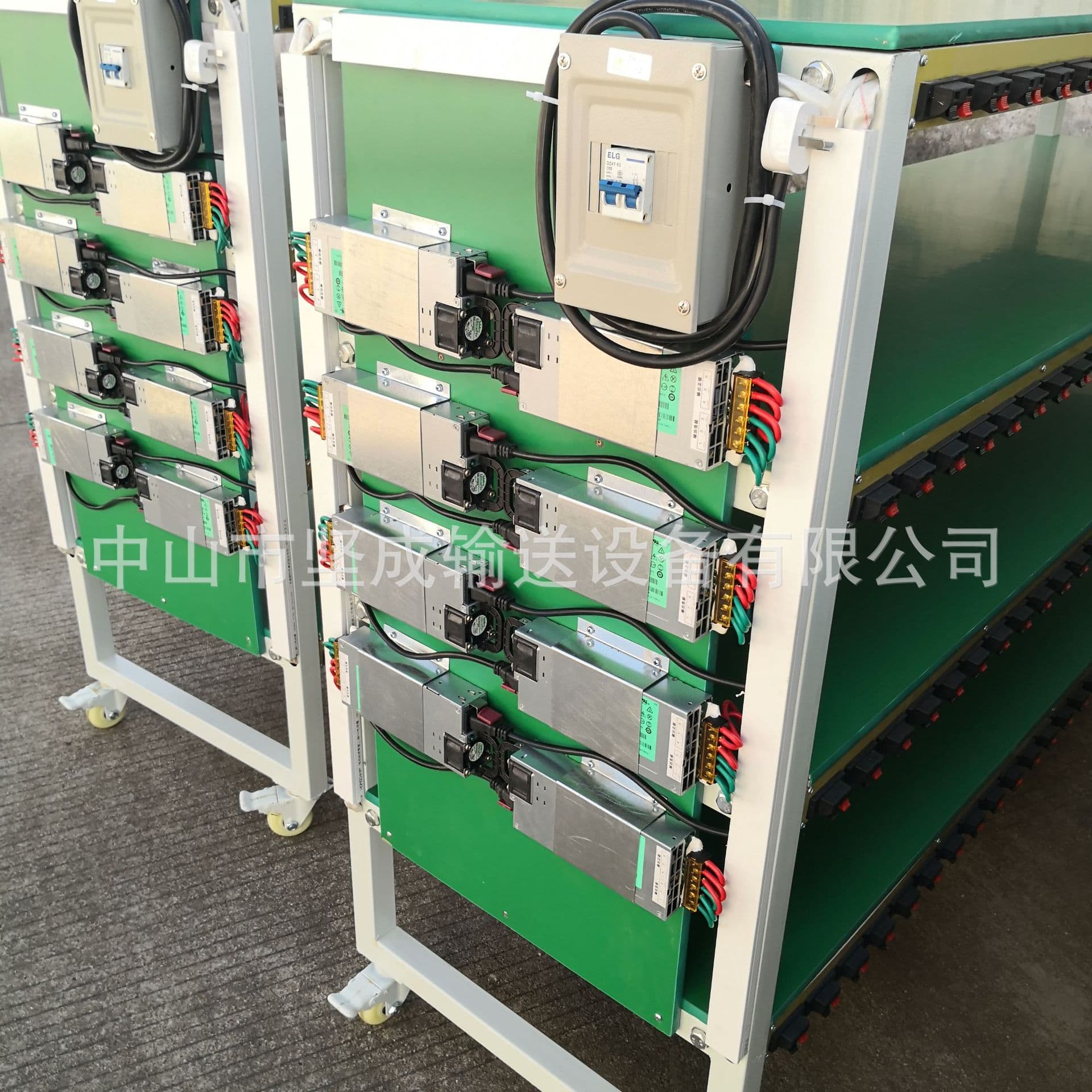 Zhongshan factory direct sales, custom DC aging racks, movable DC LED lamp aging carts