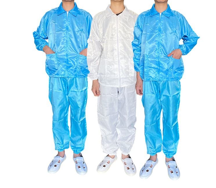 Anti-Static Split Suit Set, Static Jacket Short Style Zipper Dust-Free Work Jacket, Anti-Dust Clothing Wholesale