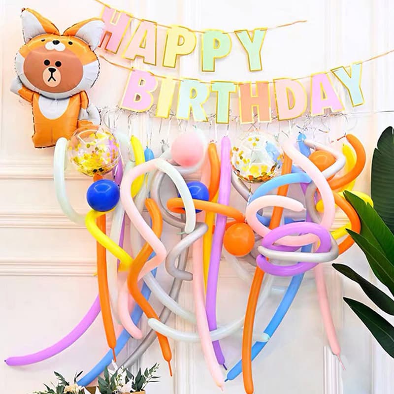 Baby Birthday Decoration Balloon Party Supplies Amazon Best-Selling Balloon Set Birthday Party Decoration Arrangement