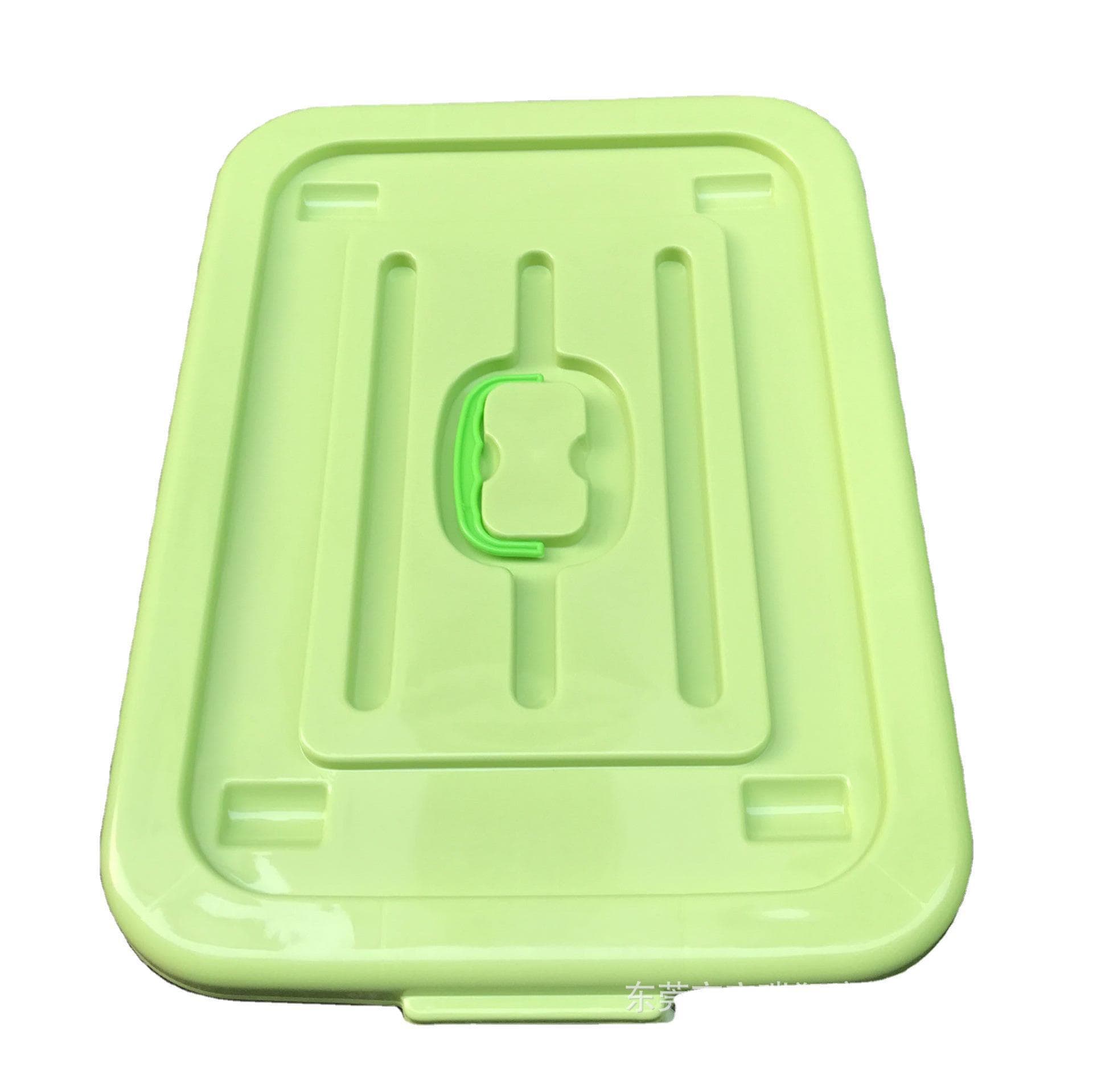 Plastic Storage Box with Lid, Transparent Toy Organizer, Portable Carrying Crate