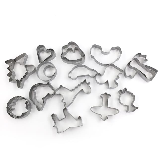 Creative Animal and Plant Shape Series Stainless Steel Cookie Cutter Cake Mold Chocolate Mold Bread Mold Factory Direct