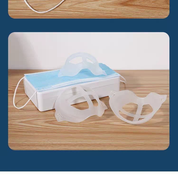 Mask Bracket Inner Support for 3D Lift, Anti-Stuffiness, Disposable Mask Bracket Gadget for Breathing Without Sticking to Nose
