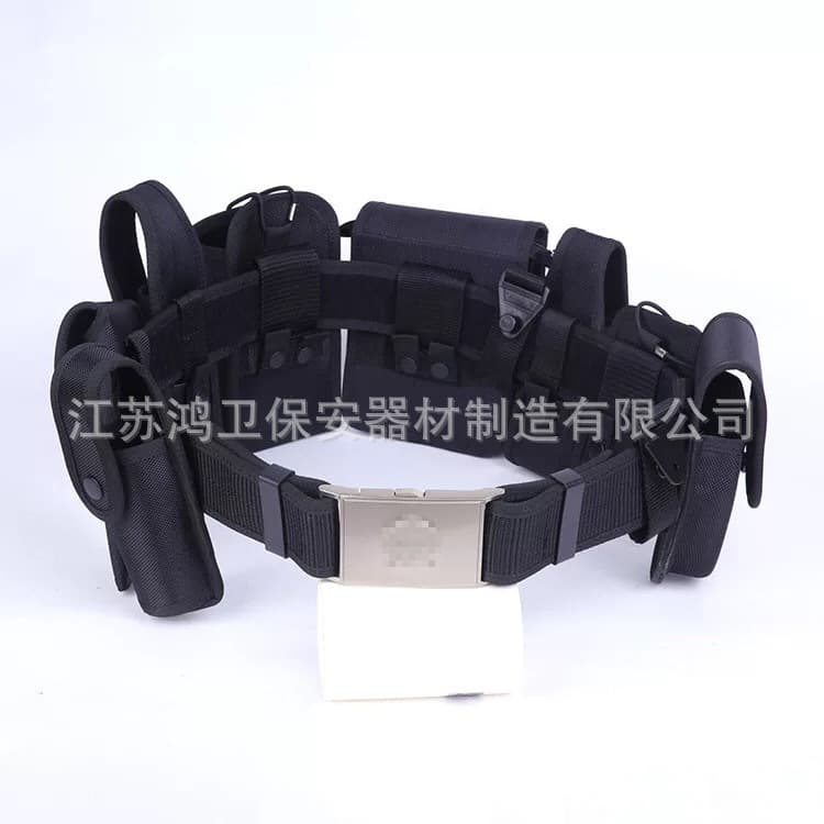 Wholesale multifunctional tactical nylon eight-piece belt, security duty equipment, new standard multifunctional belt
