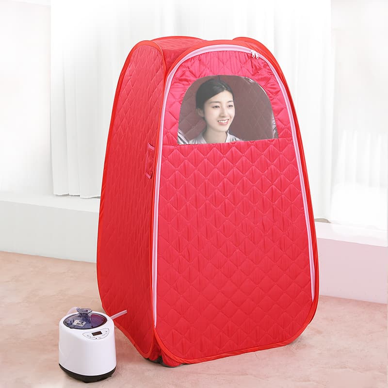 New thickened and heightened home sauna box, full-body foldable steam sauna bath tent, steam machine for postpartum recovery sweating