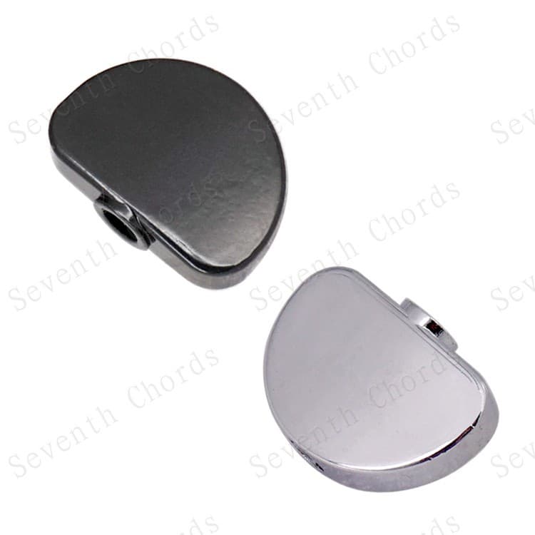 Folk electric guitar tune button handle, tune button head cap, button hand, peg peg handle, metal large semicircle