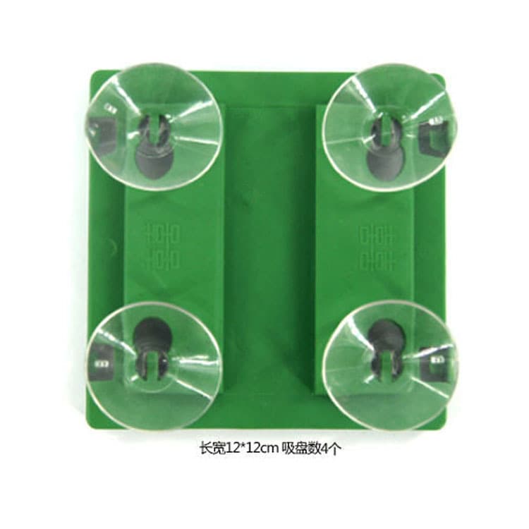 Car decoration suction cups, square suction cups, four-claw design, plastic tray without decorative foam, wholesale wedding car decorations and wedding supplies.