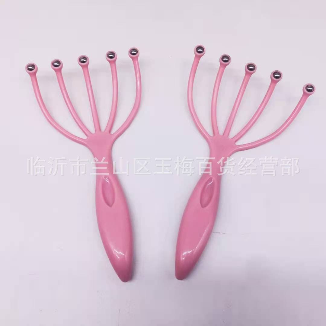 Head massager, roller massage claw, five-finger head massager, head massage gripper, wholesale for 1 or 2 yuan.