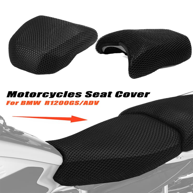 Mesh Breathable Heat Insulation Pad Seat Cover for BMW R1200GS 2006-2018 Motorcycle