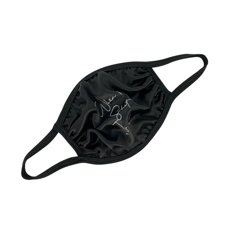 20781 Hot Selling Cross-Border Double-Layer Satin Trendy Cool Personality Printed Dustproof Washable Unisex Mask