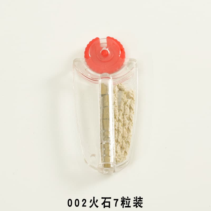 002 flint with cotton core (7 pieces without LOGO) universal cheap flint kerosene lighter flint wholesale