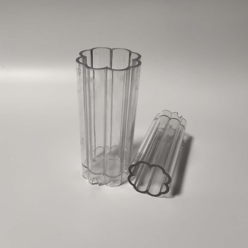 Factory Direct Supply DIY Candle Materials Clover Plastic Acrylic Candle Mold
