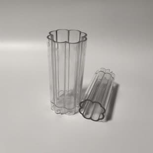 Factory Direct Supply DIY Candle Materials Clover Plastic Acrylic Candle Mold
