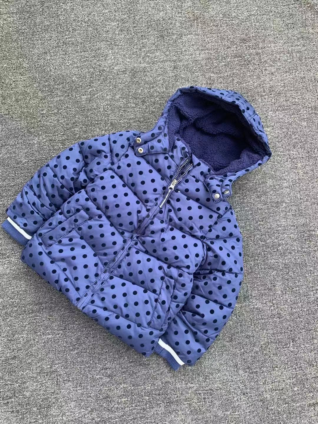 Girls Winter New Cotton Coat, Thickened Style for Children