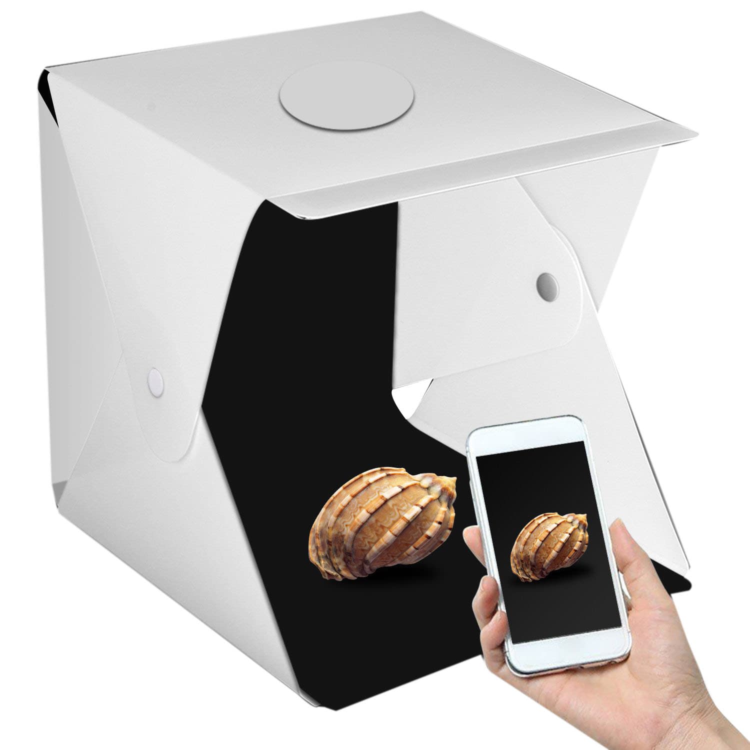 Small folding portable button mini photography studio softbox 40cm small LED mini photography