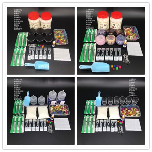 DIY Soy Wax Cup Candle Icebreaker Activity Kit for 6/12/18/24/30 People Craft Materials & Tools