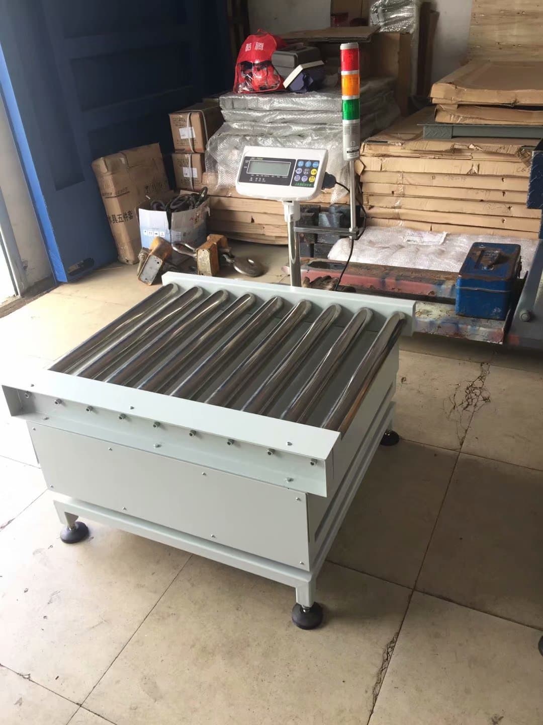 Roller scale + 150kg powered roller scale + roller scale + fully automatic sorting scale