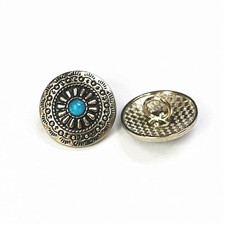 Factory direct sales of 23mm decorative keychains with sunflower and chrysanthemum designs, suitable for bags, coins, and DIY leather goods accessories.