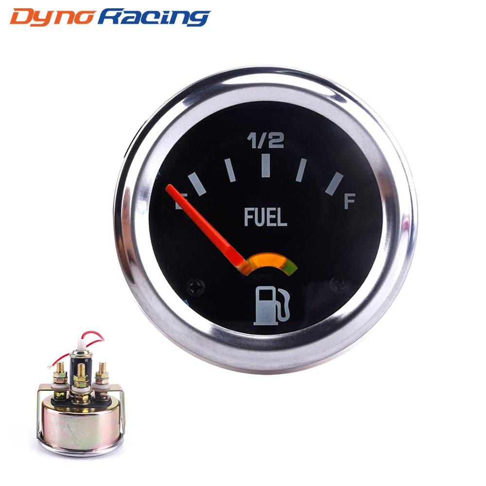 Cross-border hot-selling car modified fuel gauge 2 inch 52MM 12v Racing Modified fuel gauge E-1/2-F