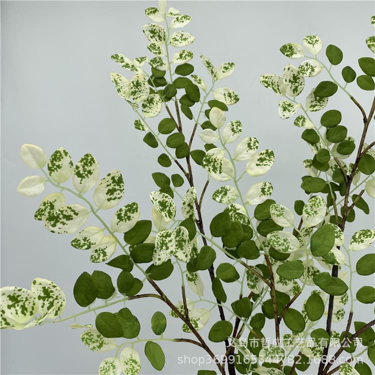 Artificial Pink Leaf Hanging Bell Plant, Faux Floor Greenery, Pieris Japonica Fake Branches, Space Decor, New Year Decoration