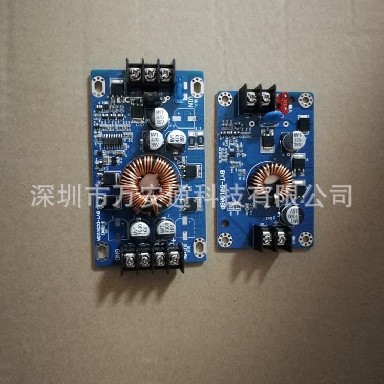 Supply of repair parts for taxi and bus LED display screens, 12-24V to 5V power supply.