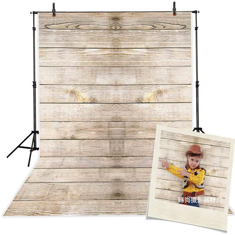 New wood grain wood background cloth baby background cloth photography camera background factory wholesale foreign trade export