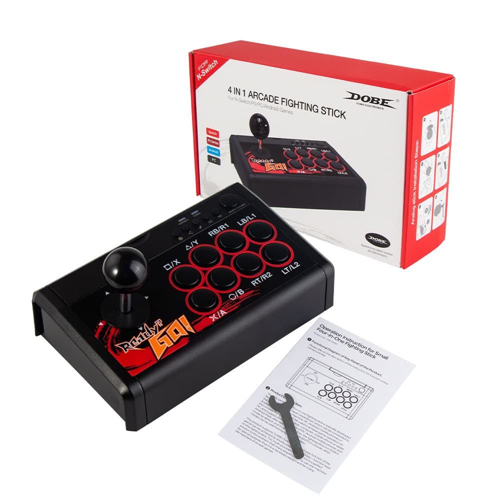 Switch Game Joystick 4-in-1 Controller NS Street Fighter King of Fighters PS3/PC/Android Arcade Controller Competitive