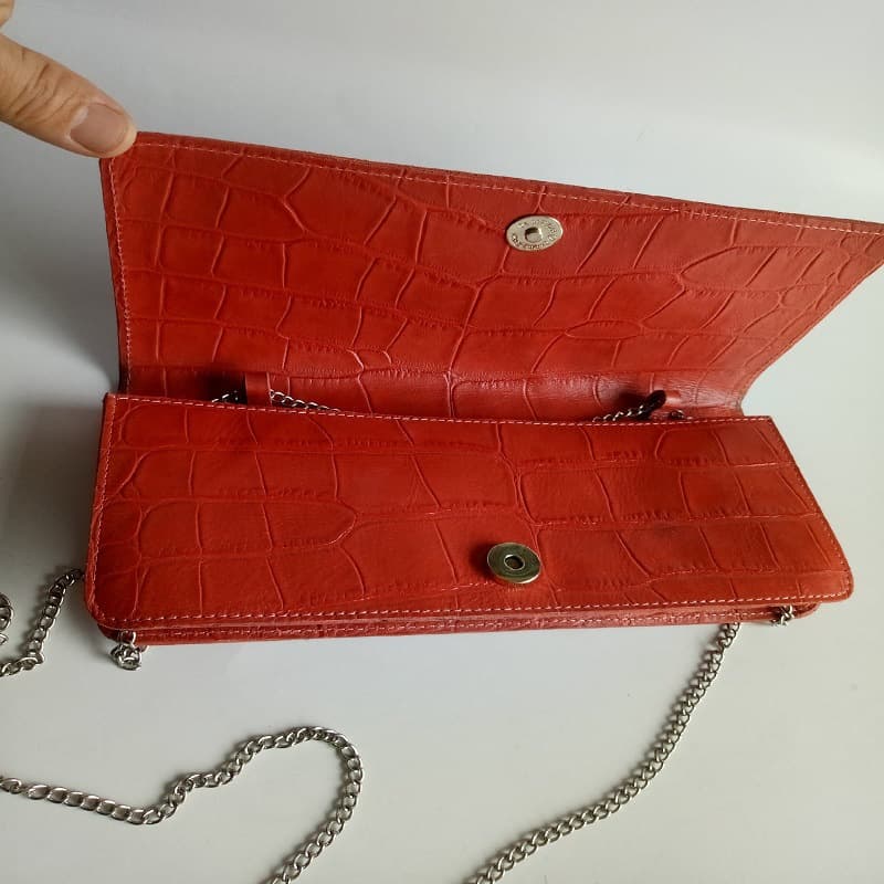 Fashion Genuine Leather Shoulder Bag Custom Crocodile Pattern Women's Bag Source Factory Processing Custom 2019 New Leather Goods
