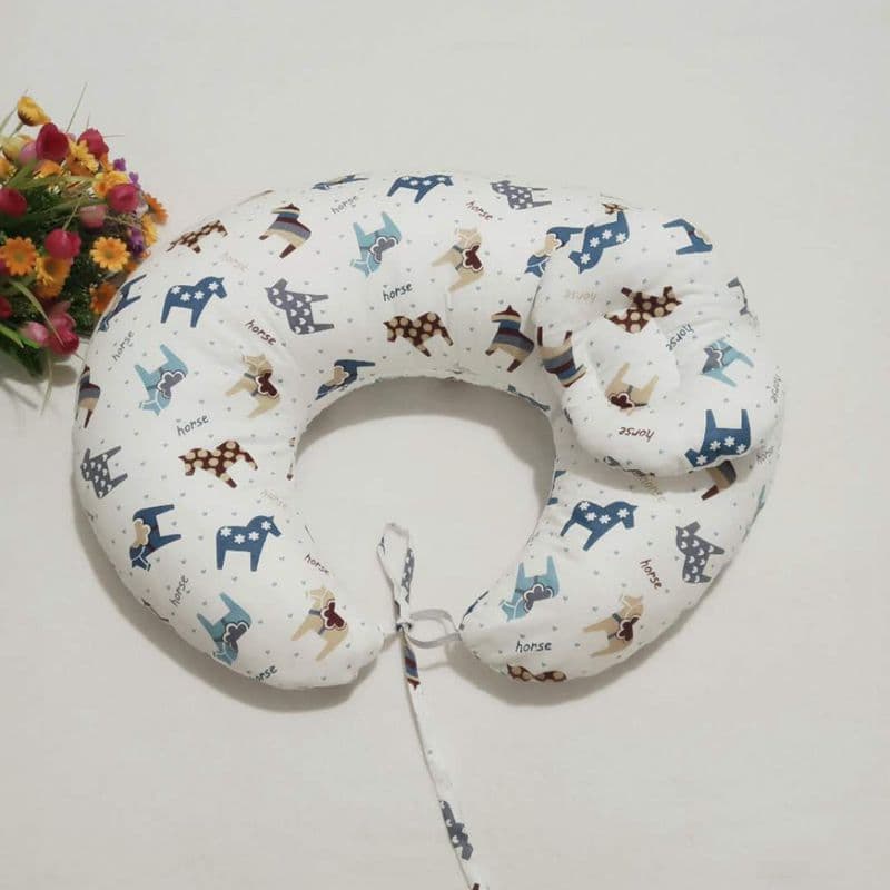 Nursing Pillow for Comfortable Feeding, Back Support Cushion for Holding Newborns, Lazy Parenting Aid, Chair Attachment