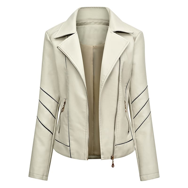 New Women's PU Leather Jacket Winter Coat Factory Direct from Amazon and AliExpress