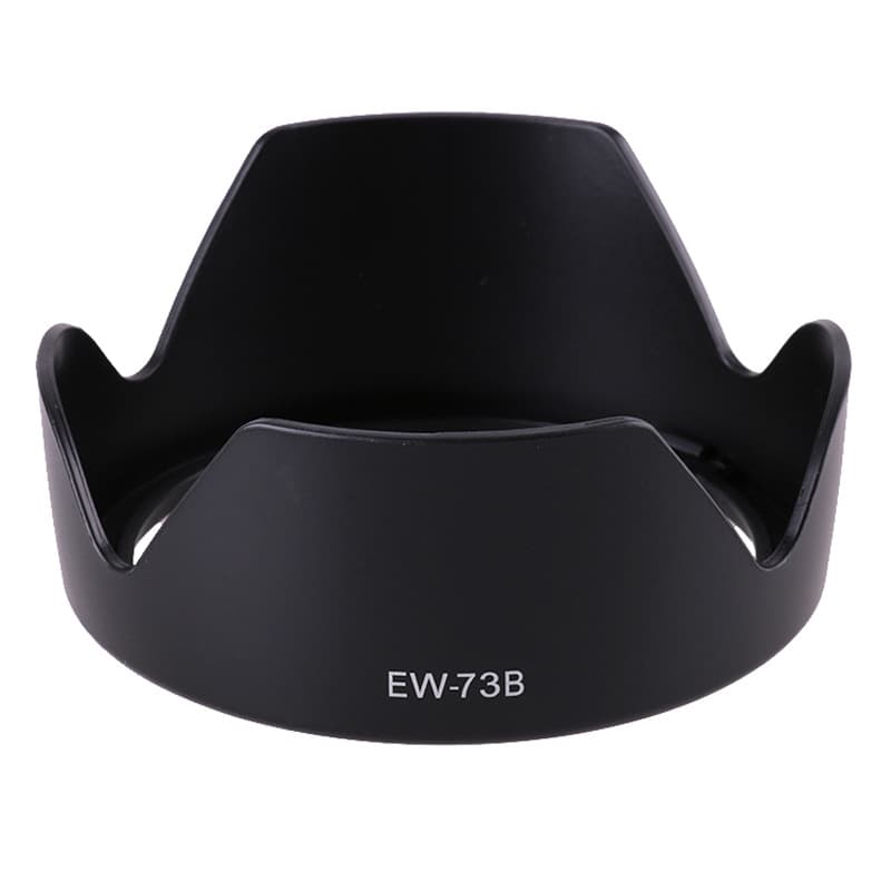 Compatible with Canon EW-73B lens hood for 70D/750D/800D/760D lenses with 18-135mm focal length.