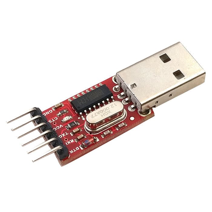 USB to TTL serial port module CH340G chip STC microcontroller download, upgrade, flashing and programming.