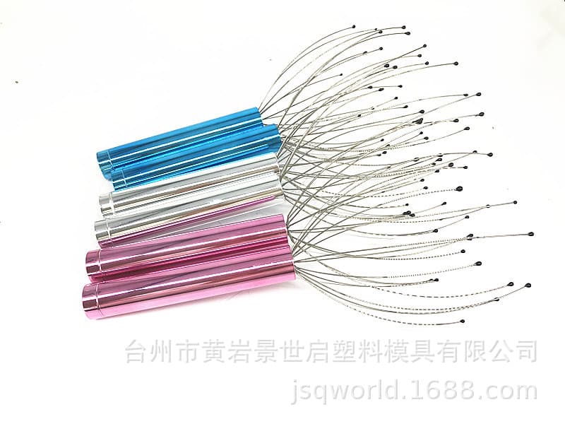 Manufacturer's E-Commerce Popular Massage Gadget, Eight-Claw Electric Massager for Scalp and Itch Relief, Rechargeable