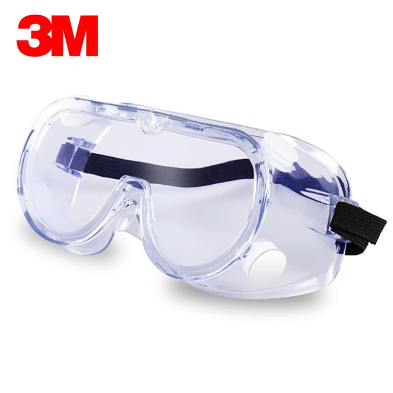 3M1621 goggles impact-resistant labor protection glasses grinding anti-splash dust-proof transparent wind/sand resistant