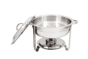 [Cross-Border Hot Sale] HZ-831 Round Stainless Steel Economy Chafing Dish