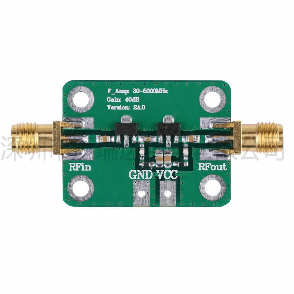 RF amplifier (30-4000MHz, 40dB gain) gain module