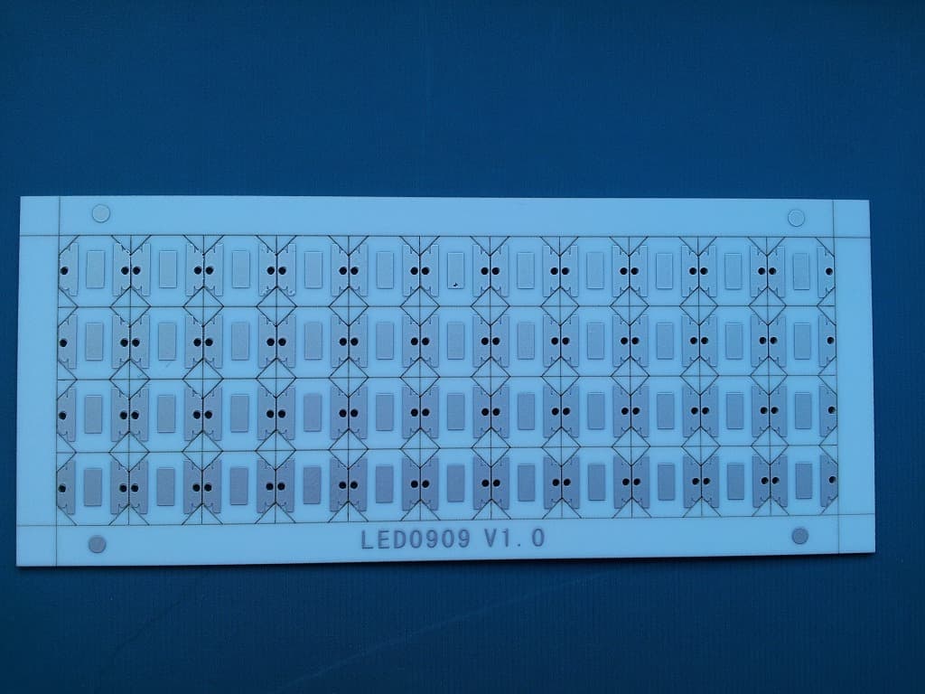LED ceramic holder, LED substrate, LED ceramic substrate, COB ceramic substrate, 1215 substrate