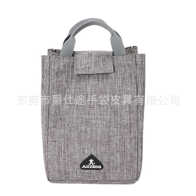 New snowflake material insulated ice pack, eco-friendly waterproof ant material lunch bag, handle aluminum foil food storage bag
