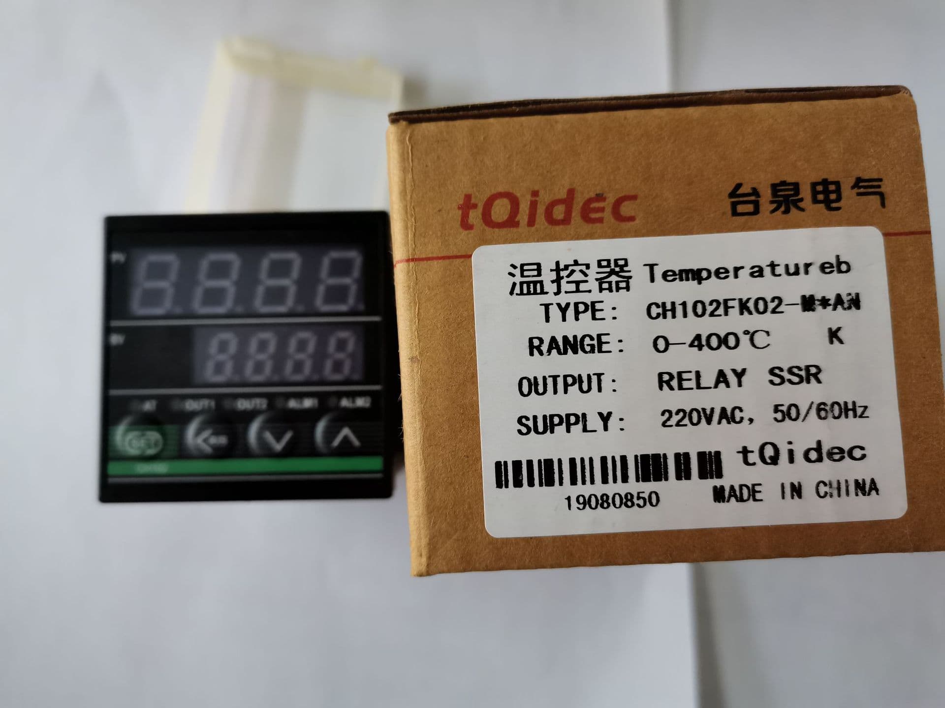 Taiquan Intelligent Temperature Controller CH102/402/702/902 Adjustable Input Multiple Probe PID Digital Display Temperature Controller