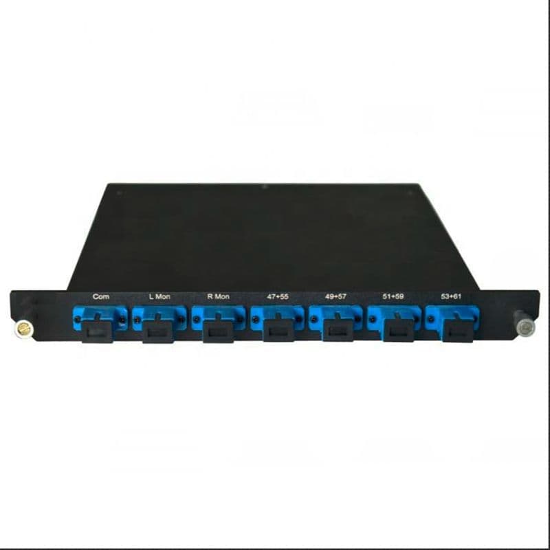 Wavelength 1470 to 1610nm BIDI CWDM Module Mux/Demux Monitor in LGX Metal Enclosure