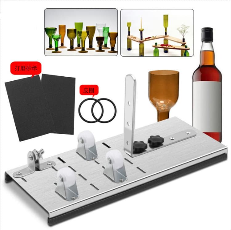 Stainless steel glass bottle cutter, DIY manual bottle cutting tool, wine bottle cutting tool