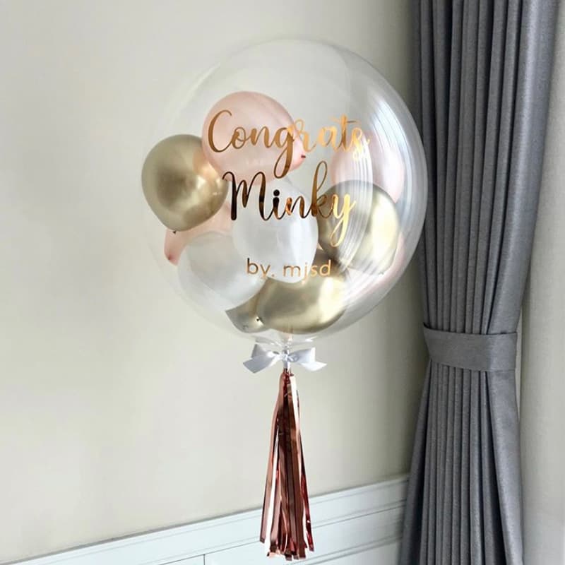 Ultra Clear 18-Inch 24-Inch Bubble Balloons Birthday Party Decoration Setup Wedding Room Wedding Balloon Scene Wholesale