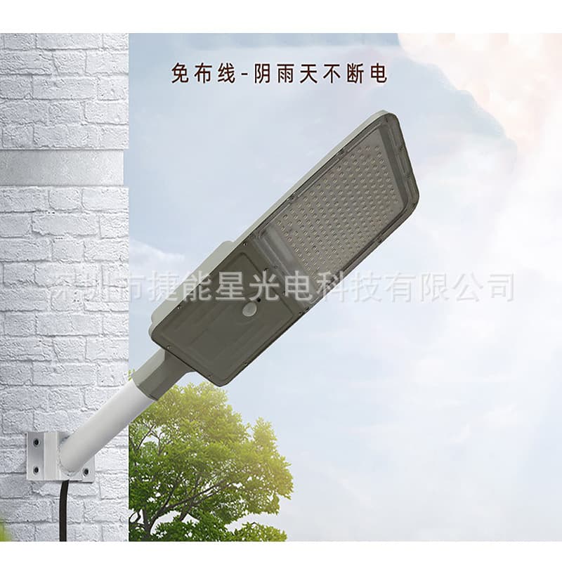 Shenzhen Factory Wholesale 30W Solar Street Light 30W LED Courtyard Light New Rural 30W Solar Street Light