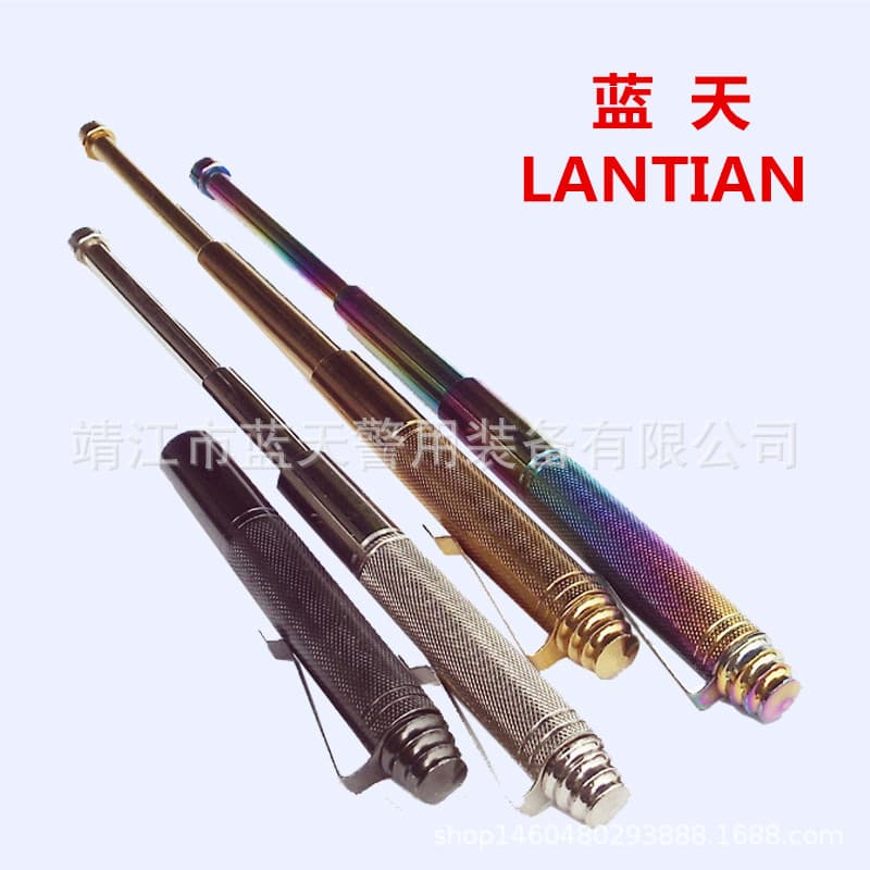 Wholesale Tactical Pen Stick Concealed Telescopic Three-Section Rod for Men and Women Self-Defense Portable Weapon