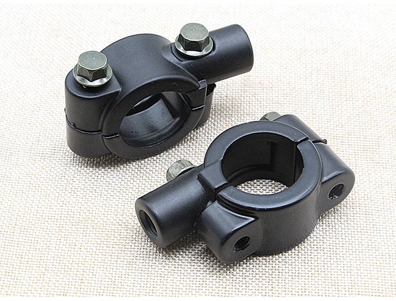 Electric vehicle motorcycle rearview mirror base plus modified mirror base reflector mounting hole 8mm10mm fixed base