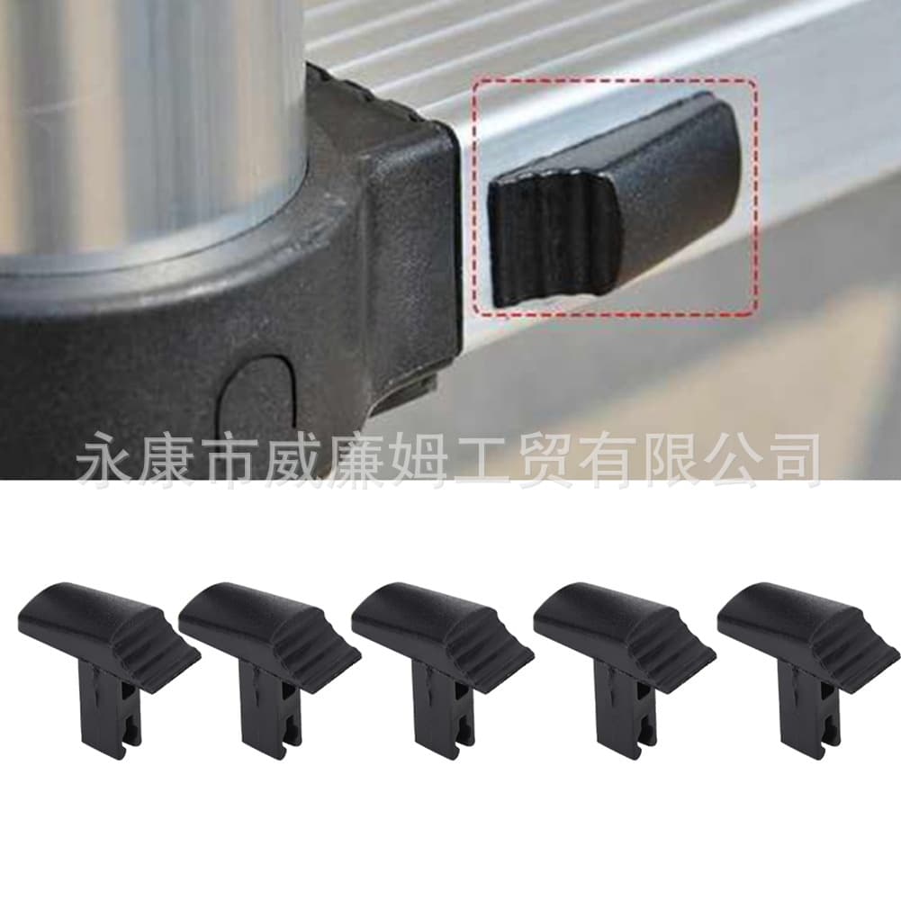 Ladder Accessories Switch Button Aluminum Alloy Lifting Retractable Portable Ladder Black Knob Retraction Button Unlocking Extension Ladder