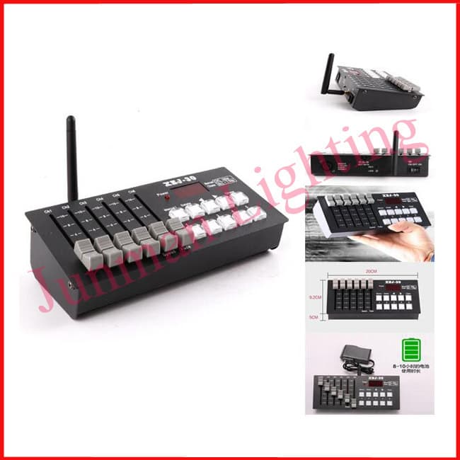 DMX30 Wireless Battery Lighting Console Computer Lighting Console DMX Controller DMX512 Console