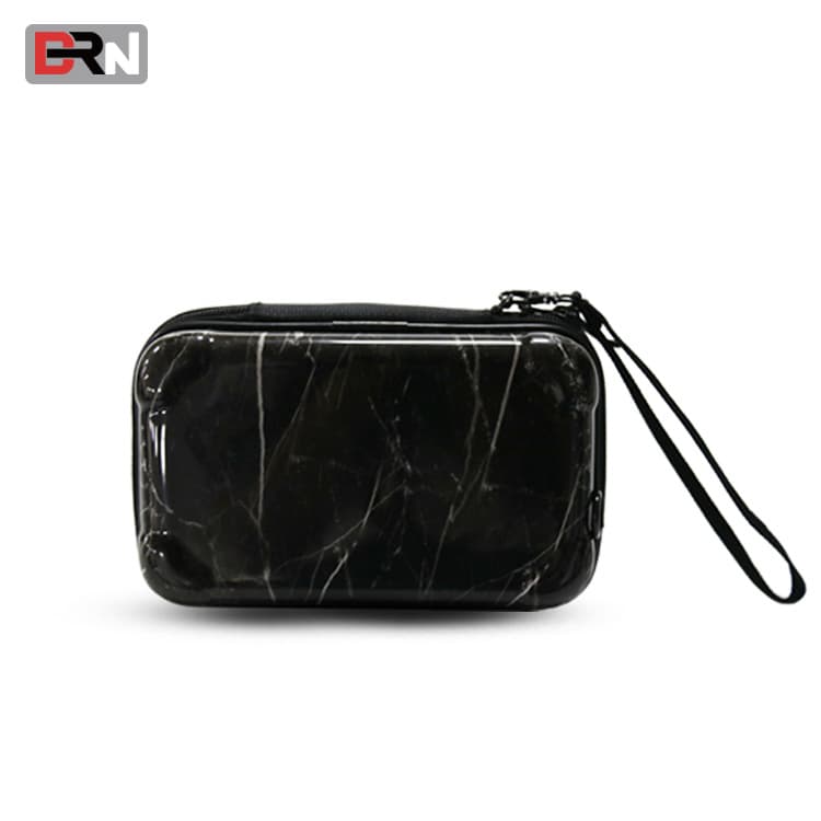 Manufacturer ABS Hard Shell Case Marble Pattern New Cosmetic Toiletry Gift Storage Bag