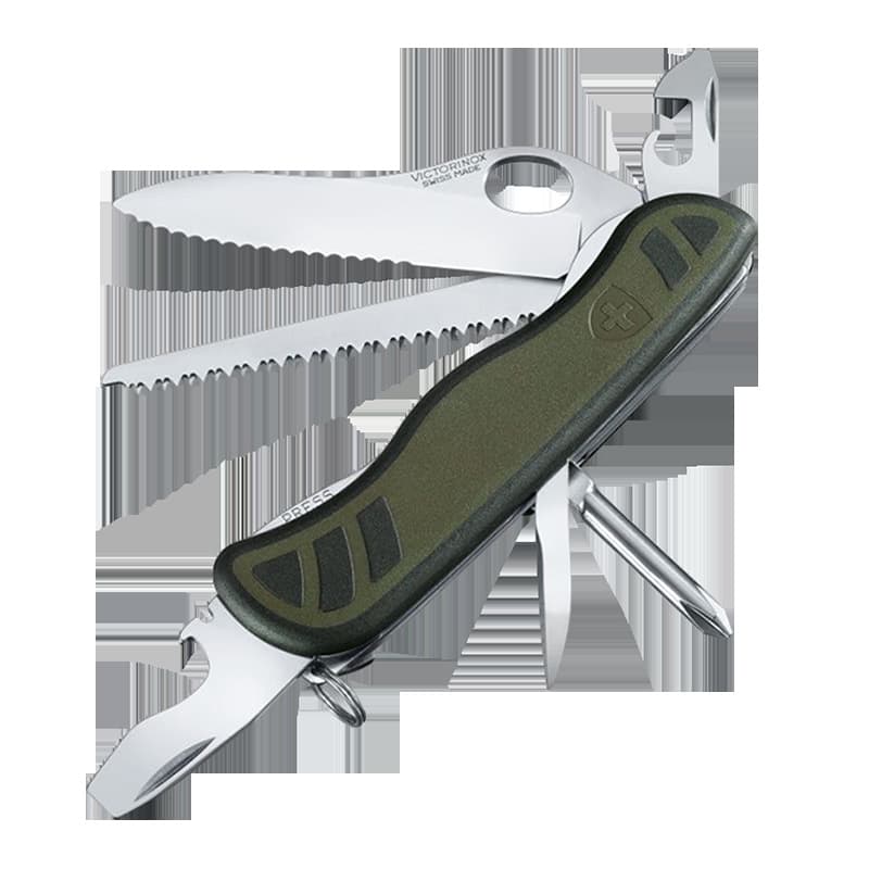 Genuine Victorinox Swiss Army Knife 111mm German Army Knife 0.8461.MWCH Outdoor Multi-function Swiss Knife