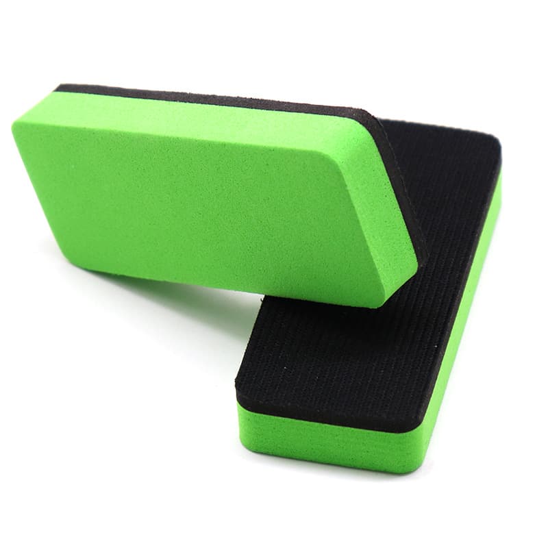 Magnetic Flannel Whiteboard Eraser, Children's Blackboard Eraser, Glass Board Eraser, Soft EVA Material, Non-Imported Product