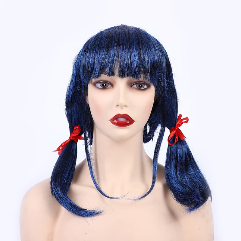 Miraculous Ladybug Cosplay Blue Wig Black Cat Wig Wholesale